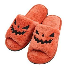 Women's Cozy Halloween Slippers